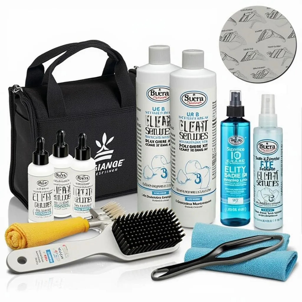 Kit profesional de limpieza de zapatillas